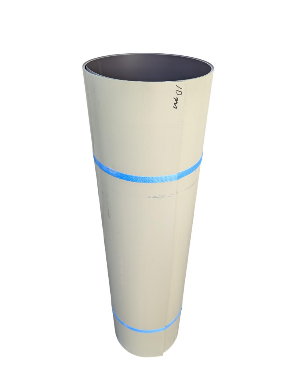 塗装ガルバリウム鋼板カットコイル ニスクカラー GL RN023 コゲチャ 新茶 茶色 厚み0.3 約914mm幅 10m巻