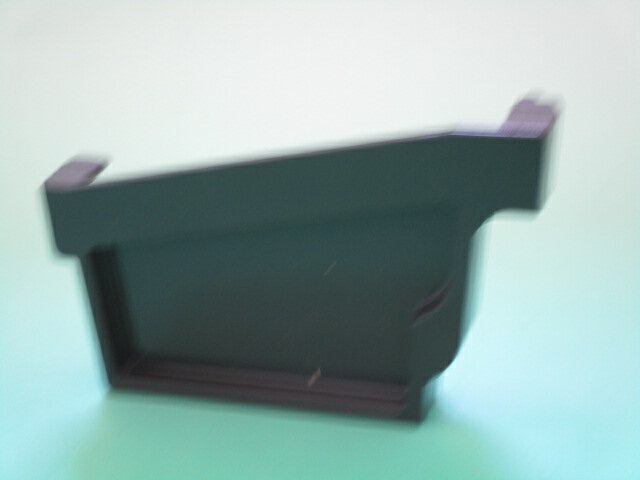 Σ90　シグマ90　止まり　止り　右と左セット　ブラック　黒　クロ　エスロン雨樋 　積水化学工業　GN20