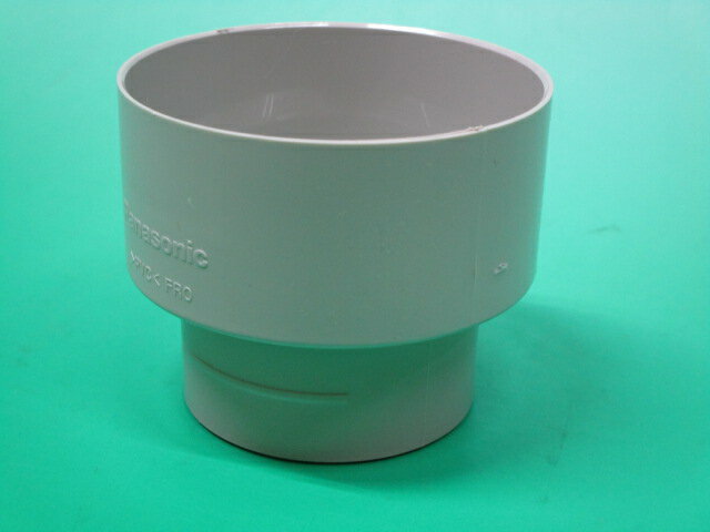 たて異径継手　75×60　イケイソケット　パールグレー（しろ）　KQ1882　パナソニック雨樋