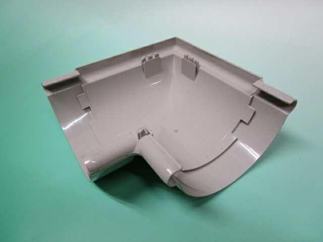 アイアン丸・ハイ丸　105　曲がり　90°　パールグレー（しろ）　KQ1440　（内曲り・外曲り共用）パナソ..