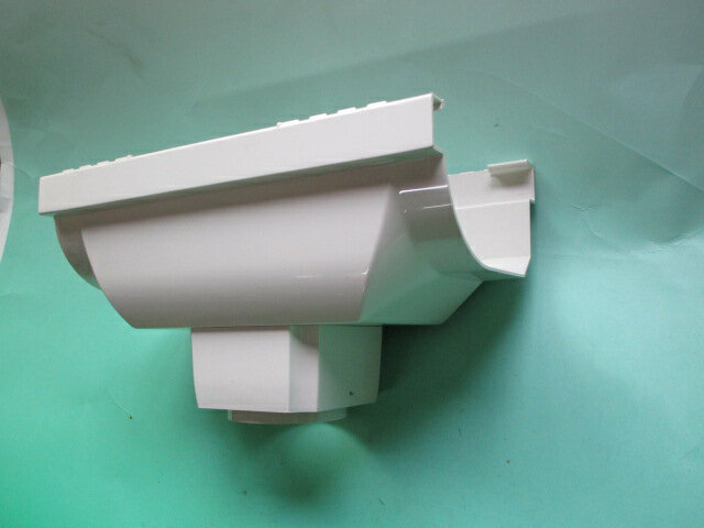RV105　洋風じょうごIII型　Y60・UT60落　上合　新・丸トップ　エスロン雨樋　積水化学工業（株）　ホワイト　白　GS12