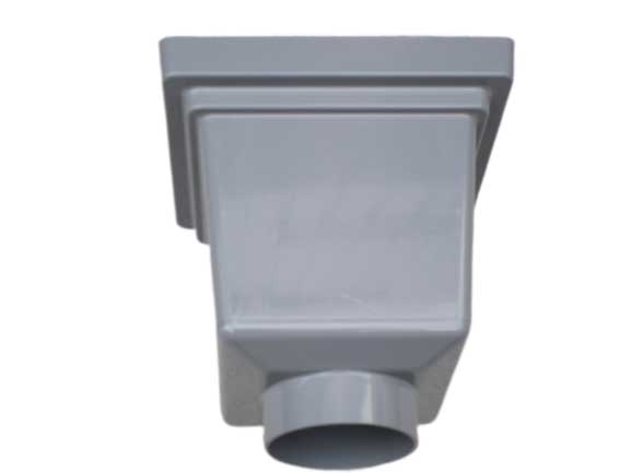 角ます　角マス　中　VU100　VP100　グレー　エスロン雨樋　積水化学工業　GN97