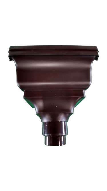 PC77　集水器75×60　上合　MQC5343　パナソニック雨樋　しんちゃ　新茶