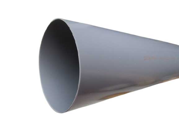 たてとい90　たて樋90　UT90　L＝3600　エスロン雨樋　積水化学工業　グレー　BA09