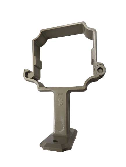 Y60H　Y60　ブラケットデンデン　L49　L＝49　つかみ　T足　エスロン雨樋　積水化学工業　セキスイ　ウォームベージュ　U　GK71