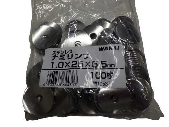 ���ƥ�쥹 �ʥߥ��� �ʺ¶� ����1��0X25mm��X5��5mm��