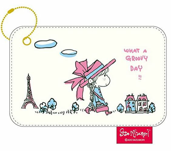 水森亜土パスケース　パリジェンヌのサムネイル