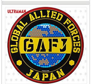 ウルトラマン マウスパッド ラウンド型 ストレイジ隊/ワッペン ※送料無料は日時指定ができません