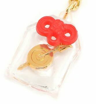 ビームス　×　サンオー お守り キーホルダー　金当たり矢※送料無料は日時時間の指定はできません　ポス..