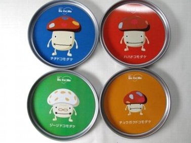 ドコモダケ コースター 4個セット A