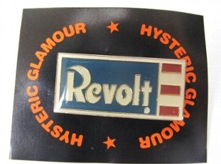 ヒステリックグラマー　ピンバッチ　Revolt