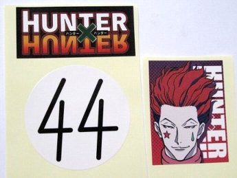 ハンターハンター　ステッカーセット　ヒソカのサムネイル