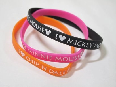 ディズニーリゾート限定 ゴムブレス ミッキーセット