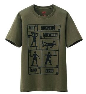 UT　ディズニー　PLATOON　プラモデル　Tシャツ　L※送料無料は日時時間指定不可指定時は通常送料に変更