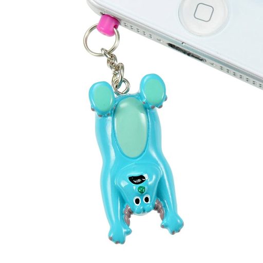 ディズニーストア限定 スマホプラグ ひっくりかえる サリー