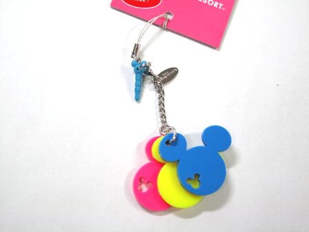 ディズニーリゾート限定 アイコンプレート ストラップ スマホにも