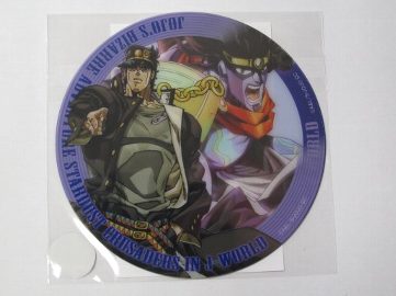 ジョジョの奇妙な冒険 重なるクリアコースター 承太郎とスタープラチナ