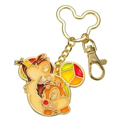 ディズニーストア限定　キーチェーン　ステンドグラス　チップ&デールのサムネイル