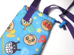 アンパンマン 保冷ペットボトルホルダー 青