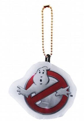 ゴーストバスターズ ミニクッション キーホルダー ロゴ