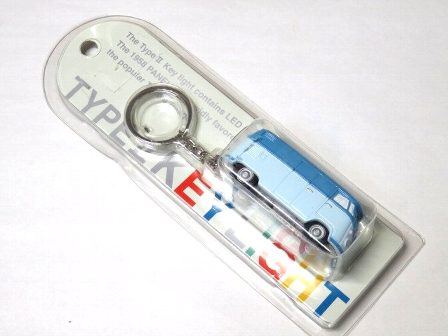 フォルクスワーゲン LEDライトキーチェーン ブルー