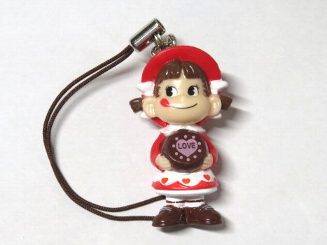 ペコちゃん LOVEチョコ ストラップ