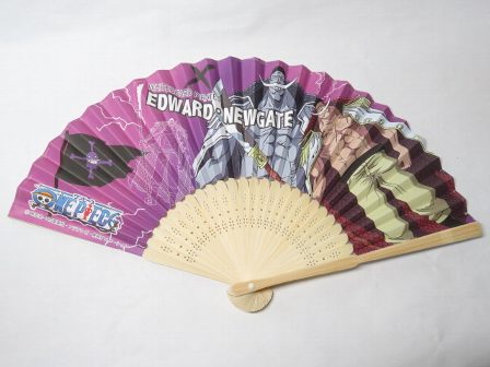 ワンピース 扇子 キャラ柄 白ひげ