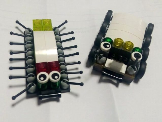 LEGO オリジナルセット 働く車くんと芋虫くんセット