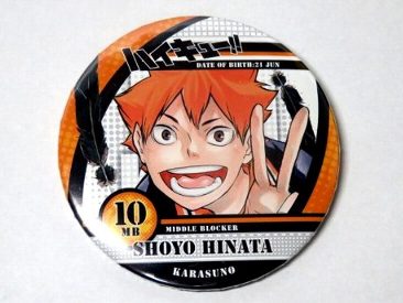 ZAK ハイキュー 缶バッジ 第2弾 日向