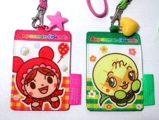アンパンマン 限定 パスケースセット メロンパンナ&アカチャンマン