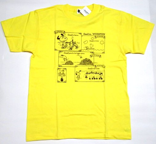 スヌーピー　WOODSTOCK SMALL SHOP　Tシャツ　S※日時時間指定はできません