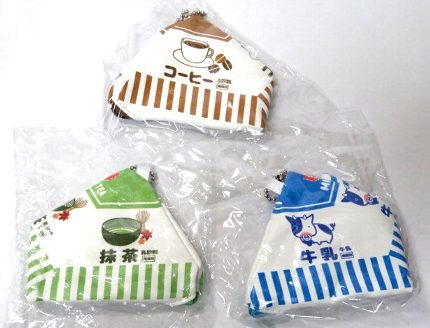 ZAK 三角牛乳ポーチセット