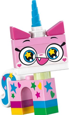 LEGO　UNIKITTY　ミニフィグ　Rainbow　Unikitty