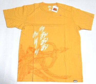 UT　ユニクロ　聖闘士星矢　Tシャツ　L　黄のサムネイル