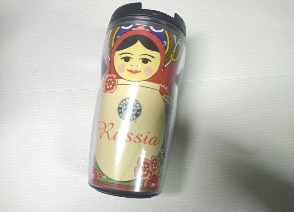 スターバックス　タンブラー　マトリョーシカ　旧ロゴ　中古美品のサムネイル