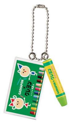 ミニチュアコレクション 〜(株)サクラクレパスver.〜 クレヨン(黄緑)※日時時間指定不可の商品です 詳しくは商品説明にて