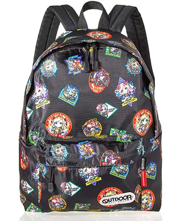 モンスターストライク アウトドアプロダクツ コラボデイパック