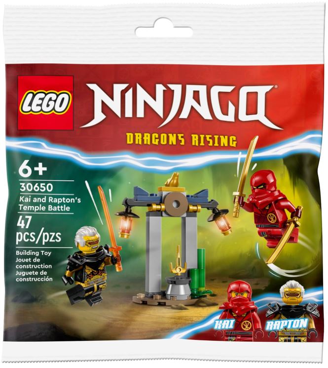 レゴ ニンジャゴー カイとラプトンの神殿の戦い 30650 ポリバッグ※日時時間指定不可の商品です 詳しくは商品説明にて