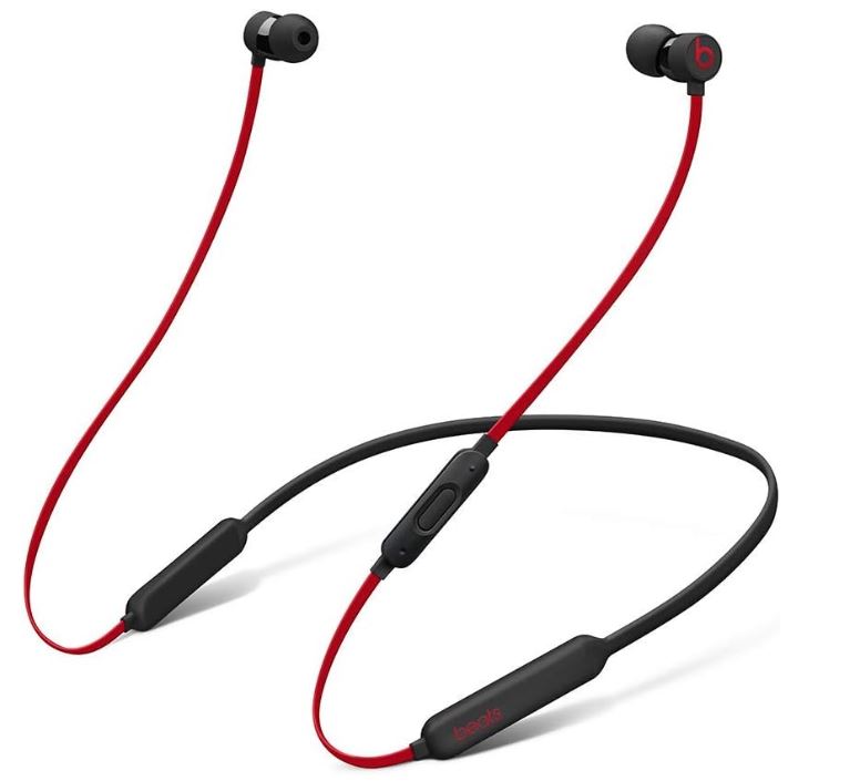 BeatsX ワイヤレスイヤホン -Apple W1ヘッドフォンチップ Class 1 Bluetooth マグネット式イヤーバッド 最長8時間の再生時間 - レジスタンス ブラックレッド