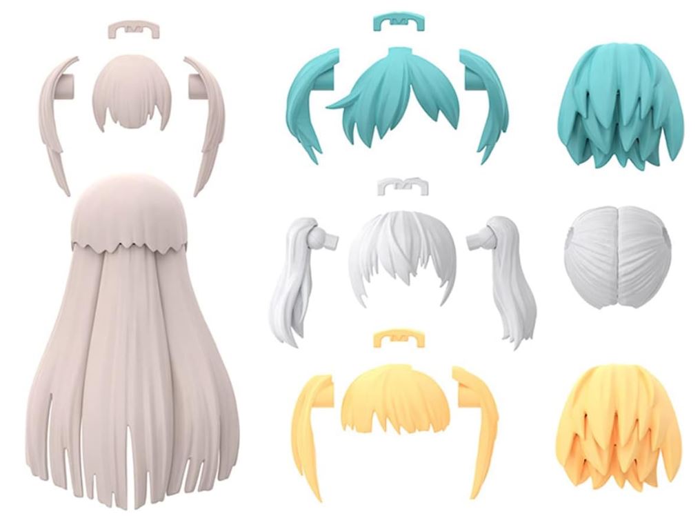 30MS オプション ヘアスタイルパーツ vol.5 4色セット 30分姉妹 バンダイ ホビー プラモデル※日時時間指定不可の商品です　詳しくは商品説明にて