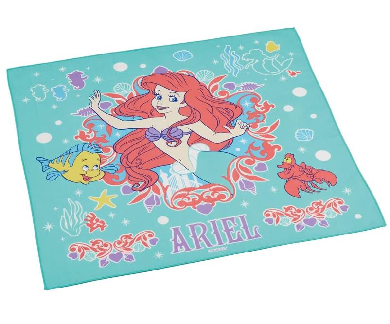 スケーター (skater) お弁当 ランチクロス 43×43cm ディズニー アリエル 22 女の子 日本製 ※日時時間指..