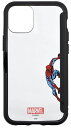 グルマンディーズ マーベル SHOWCASE+ iPhone12 mini(5.4インチ)対応ケース スパイダーマン MV-164B, ブラック※日時時間指定不...