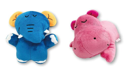エスケイジャパン(SK Japan) たべっ子どうぶつ スヤスヤヌイグルミS ぞう&かば セット エスケイジャパン(SK Japan) たべっ子どうぶつ スヤスヤヌイグルミS ぞう&かば セット