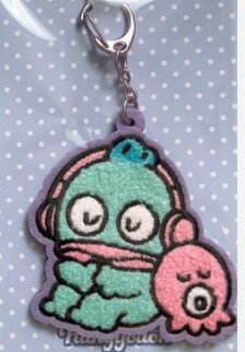 ハンギョドン キーホルダー　パープル※日時時間指定不可の商品です　詳しくは商品説明にて