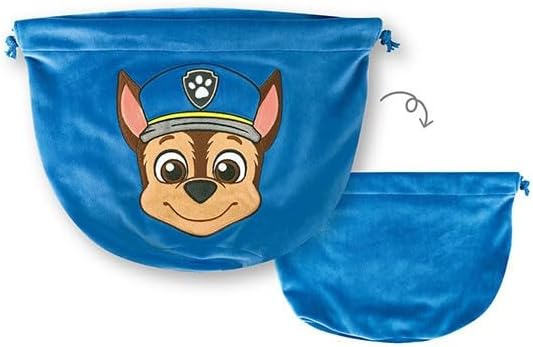 エスケイジャパン パウ・パトロール のびる巾着 チェイス※日時時間指定不可の商品です　詳しくは商品説明にて