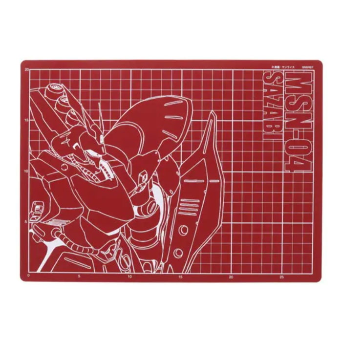 ガンダム カッターマット GS9 サザビー A4※日時時間指定不可の商品です　詳しくは商品説明にて