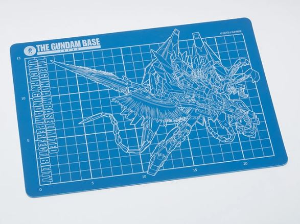 ガンダムベース限定 カッターマット　機動戦士ガンダム　ユニコーン柄 ※日時時間指定不可の商品です　..
