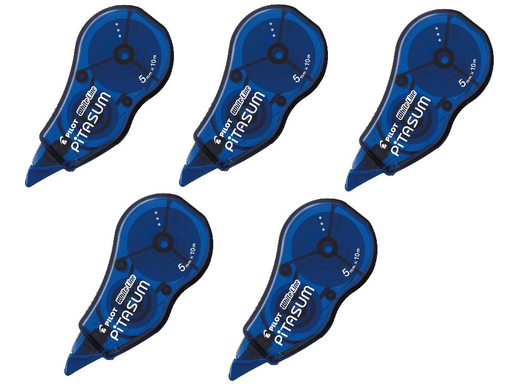 【1000円ポッキリ】【5個セット】PILOT 修正テープ ホワイトラインピタスム 5MMネイビー ネイビー※日時時間指定不可の商品です 詳しくは商品説明にて