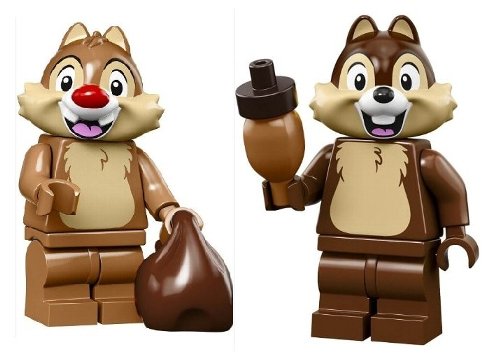 LEGO ミニフィグ ディズニー 2 チップアンドデール セット ※送料無料は日時時間指定ができません