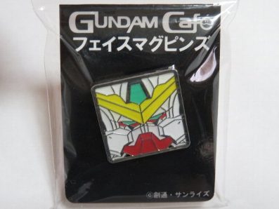 ガンダム カフェ 限定 フェイスマグピンズ ヴァーチェ